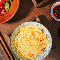 Nouilles de maïs spaghetti - Vegan - Sans gluten - Farine de maïs non-OGM - Fabriqué dans le nord-est de la Chine - Sachet frais
