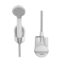 Pommeau de douche Portable en acier inoxydable, pompe avec batterie Rechargeable, pour le Camping