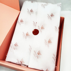 Custom Printed Logo wrapping tissue paper for Box Packaging and Promotions