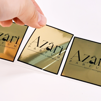 Autocollants personnalisés |   Autocollant en feuille d'or et étiquette métallique pour parfum, étiquettes dorées personnalisées en relief pour flacons de parfum haut de gamme