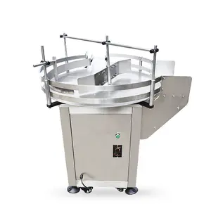 Manufacturer High Speed Semi-Automatic Electric Rotary Tables Round Bottle Unscrambler Pet Bottle Feeder Sorting Machine