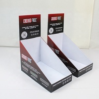 Papier recyclable personnalisé PDQ boîte de présentation présentoir de comptoir pour magasin carton comptoir boîte de présentation