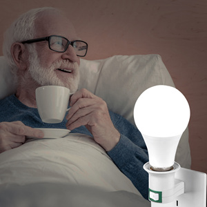 40Hz liệu pháp ánh sáng bóng đèn thiết bị Gamma sóng não flickring đèn cải thiện Focus Bộ nhớ và tâm trạng cho người cao niên 9 wát trắng với chúng tôi chủ - Product Image 2