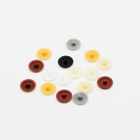 Cache-trous décoratif en plastique de 12 mm pour vis autotaraudeuses, étanche, pour cuisine et bureau à domicile