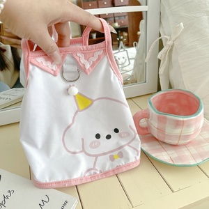 Gilet Estivo per Animali Domestici con Motivo Cucciolo Cartone Animato, Sottile, Traspirante, con Anello a D, per Cani e Gatti - Product Image 6