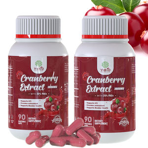 Capsule di Estratto di Mirtillo Rosso Antiossidante per il Supporto Immunitario e il Benessere Femminile per Giovani e Adulti - 2 Capsule - Product Image 1