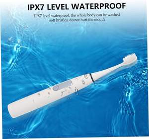 Vente en gros 2024 Prix usine Offre spéciale Brosse à dents électrique pour adulte avec deux têtes souples en nylon pour la maison - Product Image 4