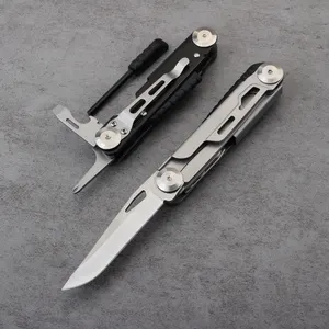 New Arrival EDC Multifunctional Knife Portable Multifunction Outdoor Flint Rod Pocket Camping Folding Knife
