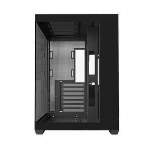 JNP-C708เคส <span class=keywords><strong>ATX</strong></span> ถังปลาสไตล์มิดิทาวเวอร์แบบกระจกเต็มรูปแบบพร้อมพัดลมระบายความร้อนและพอร์ต USB สำหรับพีซีและคอมพิวเตอร์สำหรับเล่นเกม - Product Image 4