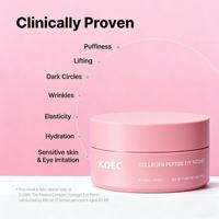 Patchs pour les yeux au collagène PDRN, patchs anti-rides pour le visage, patchs pour les rides du sourire, masque pour les yeux contre les ridules