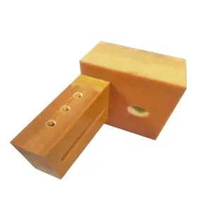 Толщина 50 мм, 100 мм, изоляционный материал, оранжевый бакелитовый лист для литья