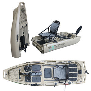<span class=keywords><strong>Kayak</strong></span> Modular de Plástico Rígido de 10 Pies con Sistema de <span class=keywords><strong>Doble</strong></span> Pedal <span class=keywords><strong>para</strong></span> <span class=keywords><strong>una</strong></span> <span class=keywords><strong>Persona</strong></span> Diseño Sit-On-Top <span class=keywords><strong>para</strong></span> un Solo Remero <span class=keywords><strong>para</strong></span> Pesca en Aguas Oceánicas - Product Image 3