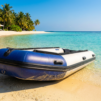 Kayak gonflable en PVC de haute qualité et durable de 330 cm avec garantie d'un an pour les sports nautiques, les loisirs et la pêche - Prix d'usine