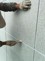 Peinture murale en époxy lisse résistante aux taches, peinture pour sol en pierre pour centre commercial intérieur et terrasse extérieure