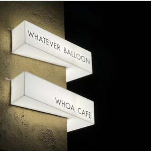 Ngoài Trời LED quảng cáo ánh sáng Hộp Acrylic lightbox signage vuông Acrylic ánh sáng Hộp Dấu hiệu hiển thị - Product Image 3