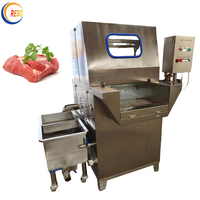 Machine d'aiguilles d'injection saline de boeuf de viande de poulet Marinade manuelle commerciale injectent la machine d'injecteur de saumure de sel de Table