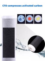 Élément filtrant en résine UDF de 10 pouces pour purificateur d'eau domestique et commercial, pré-filtre à osmose inverse, échange d'ions, adoucisseur RV