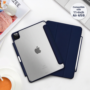 Funda Magnética con Soporte para Lápiz para <span class=keywords><strong>iPad</strong></span> Air 4/5/6 de 11 Pulgadas, Silicona y Acrílico, <span class=keywords><strong>Precio</strong></span> de Fábrica - Product Image 1