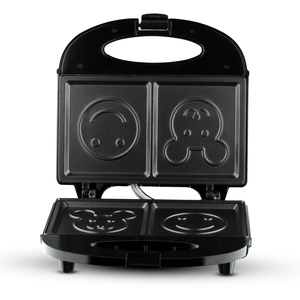 Raf Brand New Arrival Smiley Face Cartoon 2 Slices Breakfast <b>Toaster</b> Sandwich Maker Breakfast Sandwich Maker Toasting Machine Sa - Product Image 5