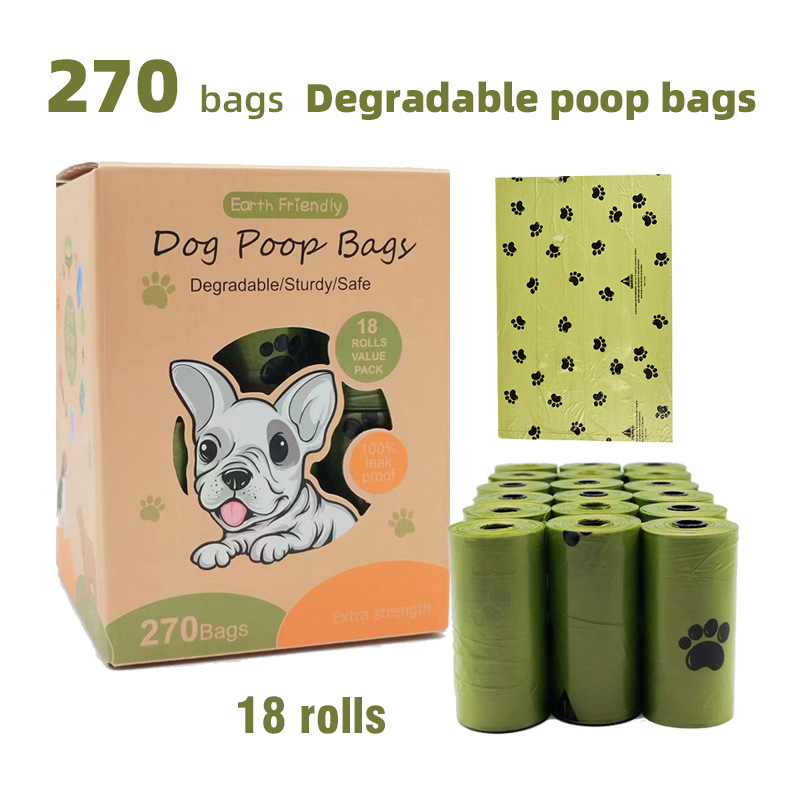 18 rolls with paw print