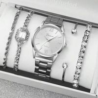 DY-05 Nouveau Coffret Cadeau Montre Femme Collier Bracelet Montre à Quartz Bijou Accessoire pour Dame