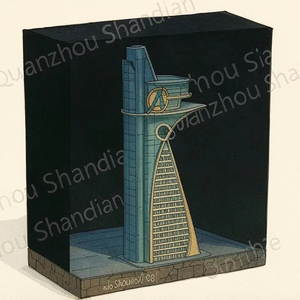 Đồ chơi xếp hình mô hình tàu Titanic RMS và Tháp Eiffel, 9090 mảnh, kho Châu Âu, mã 99023 C61503, quà tặng - Product Image 2