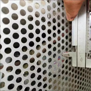 304ステンレス鋼パンチドシート1mm 1.5mm 2mm 3mm厚さ穴あきシート鉱石砂スクリーニングネット用 - Product Image 2