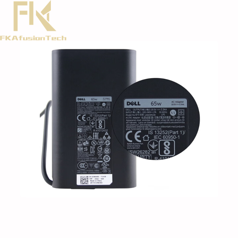 Laptop Adapter 65W for Dell 7.4MM Barrel Tip Compatible with Dell Inspiron Universal Power Adapter · image 2