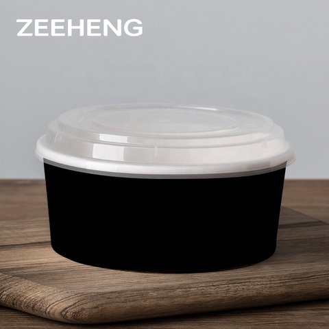 Biodegradable Rectangle Takeaway Bowl Paper Food Container Square Salad ...