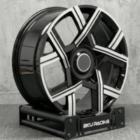 Jantes forgées monobloc Bku pour Rolls Royce Cullinan Phantom Ghost Wraith Dawn 21 22 pouces 5X112 5X120 Jantes en alliage chromé