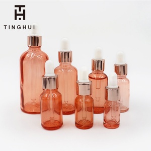 มีสินค้าในสต็อก ขวดแก้วสีชาขนาด 15 มล. 30 มล. 50 มล. 100 มล. พร้อมหลอดหยดสำหรับบรรจุภัณฑ์เครื่องสำอาง - Product Image 3