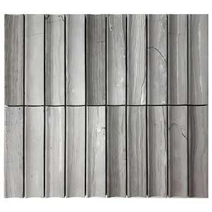 STEPS 피리 대리석 모자이크 슬래브 벽 타일 광택 친환경 욕실 빌라 도어 패널 샤워 1 년 보증 맞춤형 - Product Image 1