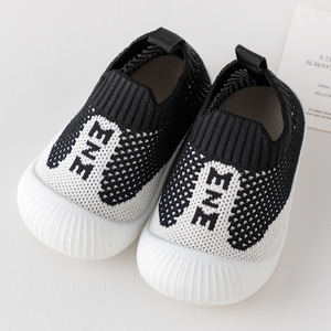 Letter Printed Toddler Floor <b>Shoes</b> <b>Soft</b> Anti Slip Sole Breathable Comfort Baby Pre Walker <b>Shoes</b> For Autumn Winter - Product Image 4