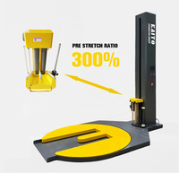 Langlebige E-förmige Palettenstretchwickelmaschine mit automatischem Drehteller für instabile schwere Lasten – Top-Bewertung für den US-Markt