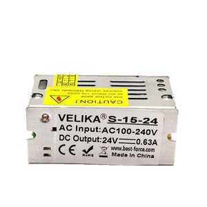 <b>Switching</b> Power Supply 24V 15W 6.25A AC DC Single Output For LED Strip <b>Light</b> Module - Product Image 2