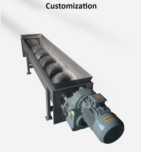 Transportador de tornillo de lodo tipo U de alta capacidad Alimentador de barrena de material a granel - Product Image 3