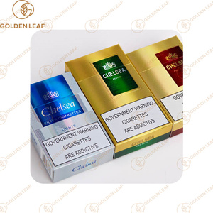 Boîte à cigarettes imprimée en carton rigide de forme personnalisée anti-contrefaçon de rang supérieur autres aliments, l'emballage de cigarettes accepte le cuboïde - Product Image 2