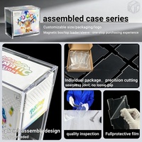 Casing Akrilik Anti UV 99% yang Dapat Dilepas untuk Mega Evolution Perfect Order Booster Bundle, Casing Akrilik Baru Terpasang