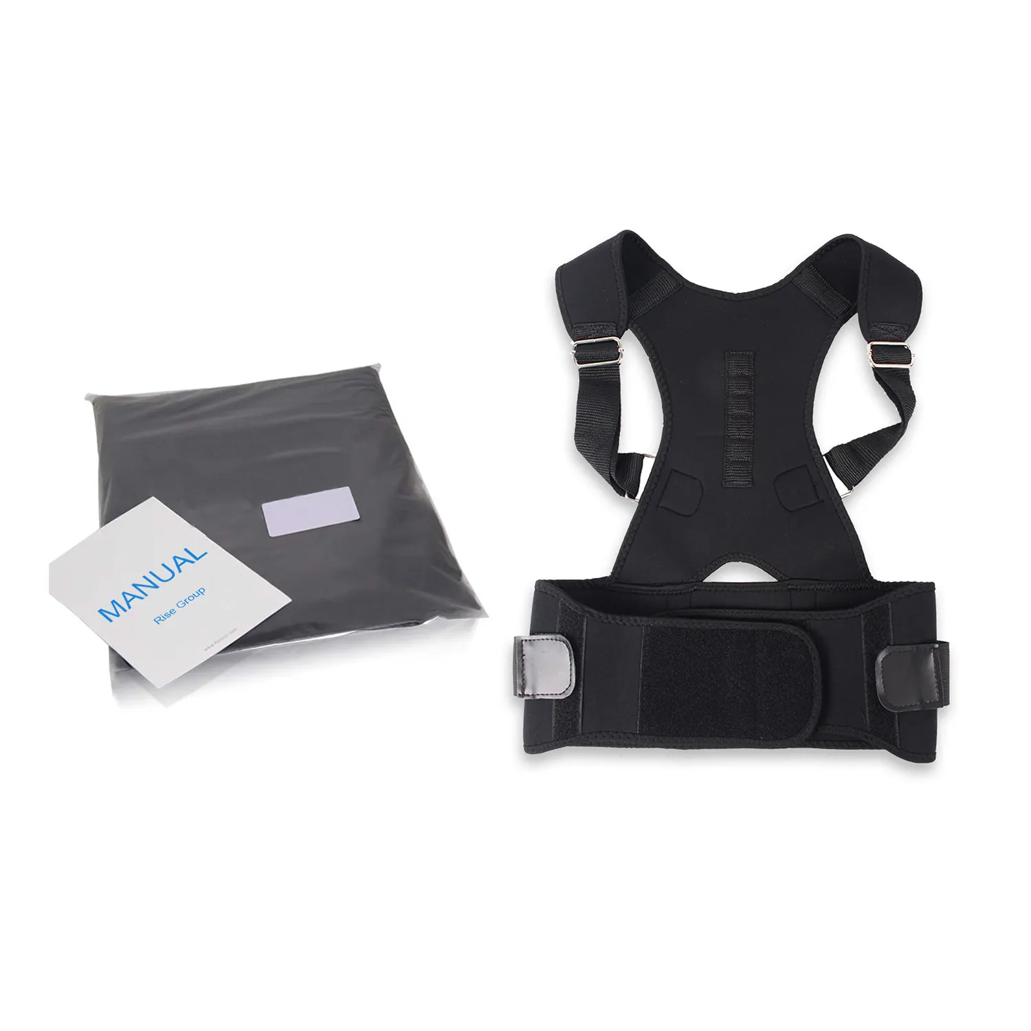 2023 New 2023 Hot sale Neoprene Magnetic Lumbar Support Belt Scoliosis Posture Corrector Back Brace for Women Men