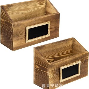 Home wooden <b>hanging</b> bookshelf, dormitory <b>wall</b>-mounted <b>storage</b> rack for novels, magazines, newspapers, and documents (no - Product Image 1
