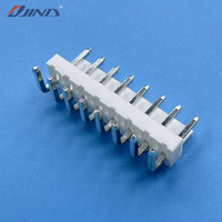 Connecteur PCB VH-8AWG, broches coudées, 1x8P, pas de 3,96 mm, insertion à angle droit, 3P, laiton étamé, 7A 250V