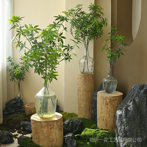 Yihua Floral Art Plantes vertes artificielles Fleur en soie Décoration moderne et simple pour la maison Changlin Ma Zui Mu MZM003 - Product Image 1