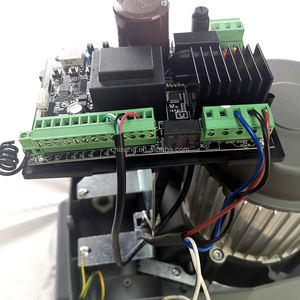 Kit d'ouverture de porte coulissante automatique à moteur à courant alternatif robuste de 2000Kg Design moderne <span class=keywords><strong>avec</strong></span> <span class=keywords><strong>4M</strong></span> Racks Photocellules légères Carte Wifi pour villas - Product Image 5