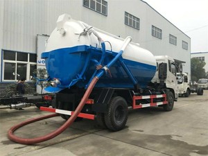 Affordable Dongfeng 4X2 6000 Liters Vacuum Sewage Truck for Septic Tank Cleaning & Municipal Waste Collection - Product Image 4