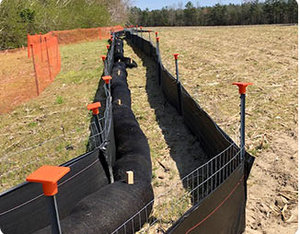 2 Ft. X 100 pi. 3 Ft. X 100 pi. Treillis soudé et service de traitement soudé Clôture <span class=keywords><strong>en</strong></span> silt avec support métallique - Product Image 4