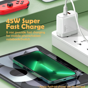 <span class=keywords><strong>Cargador</strong></span> de Pared <span class=keywords><strong>Portátil</strong></span> Ldnio OEM ODM de 45W con Micro USB Tipo C <span class=keywords><strong>para</strong></span> Celulares, Cargadores <span class=keywords><strong>para</strong></span> <span class=keywords><strong>Celular</strong></span> <span class=keywords><strong>Samsung</strong></span>, Chargeur Original - Product Image 2