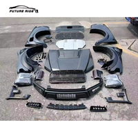Kit de carrosserie ancien à nouveau pour Ford Ranger T6 T7 T8 mise à niveau vers le kit de carrosserie F150 Raptor pare-chocs de voiture F150