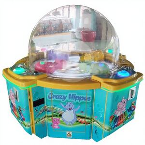 Máquina de Juegos Arcade Ninix Game City Hippo Paradise para Niños, Operada con Monedas, para Uso en Interiores - Product Image 1