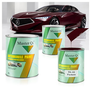 TS-34 Fuchsia 2k sistem pencampur cat mobil berubah warna cat mobil permen cat otomotif - Product Image 1