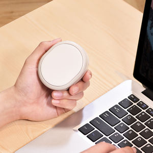 Nuevo calentador de manos eléctrico de invierno, batería de 2000mAh, paquete de 2, portátil, recargable por USB, calentamiento rápido, protección contra vuelco, Invierno - Product Image 3